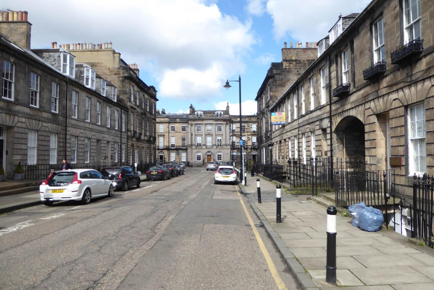 Student Accommodation in West End, Edinburgh - houses on Stafford Street