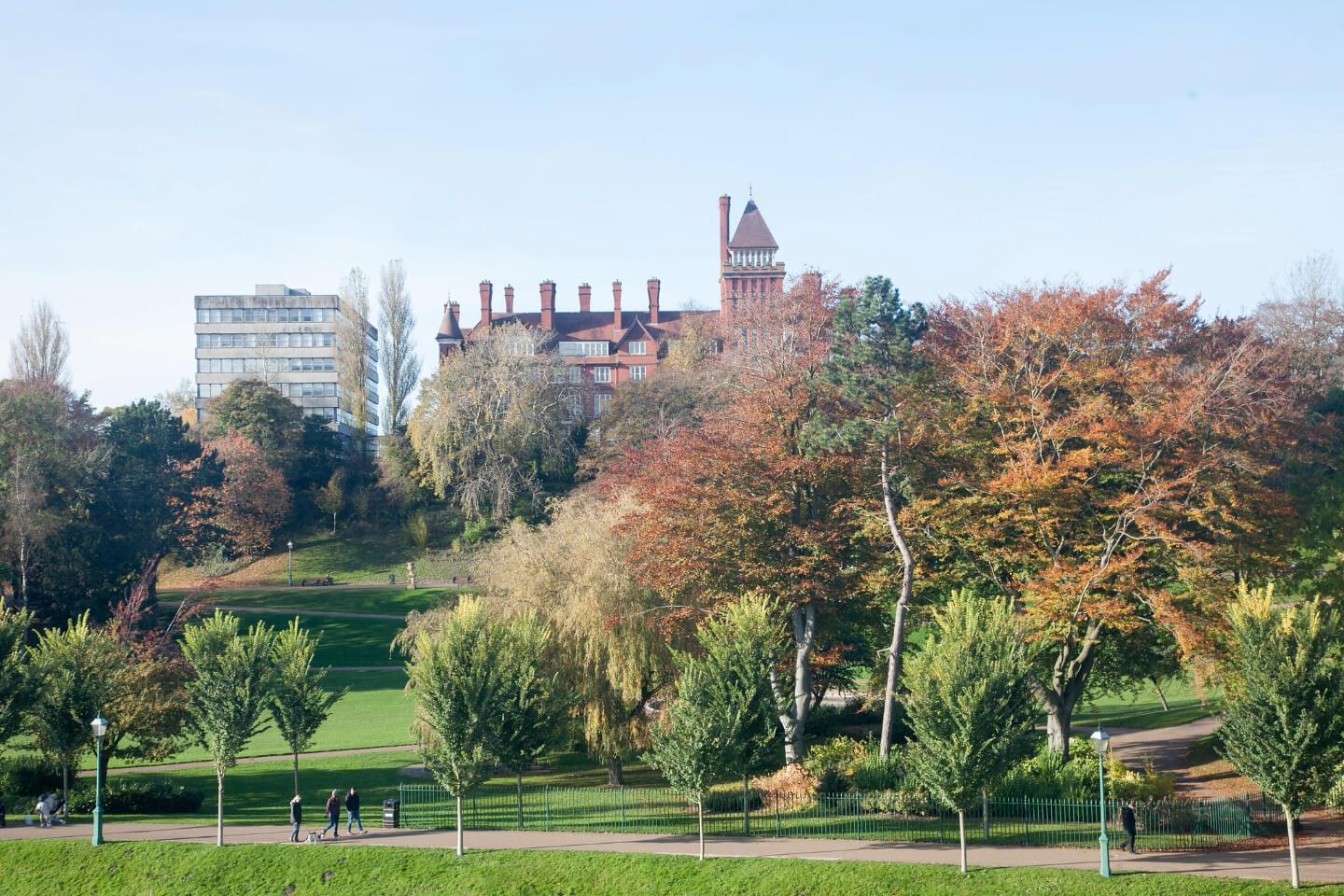 Student Accommodation in Preston City Centre, Preston - trees and buildings