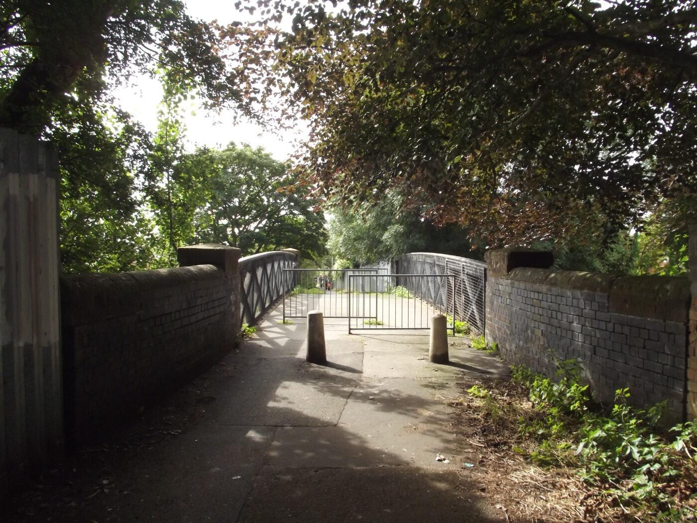 Student Accommodation in Perry Barr, Birmingham - bridge over Tame Valley Canal
