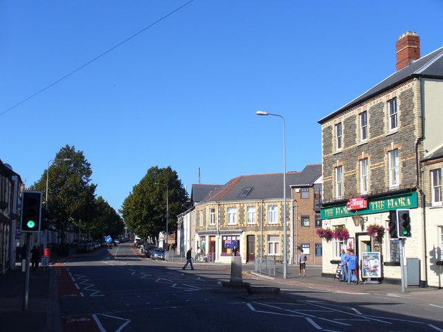 Student Accommodation in Cathays, Cardiff - Cathays Terrace on a sunny day