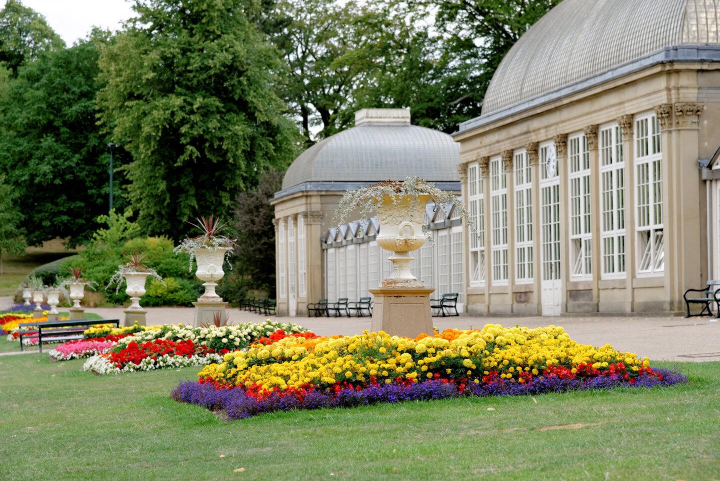 Student Accommodation in Broomhall - the pavillions in Sheffield Botanical Gardens